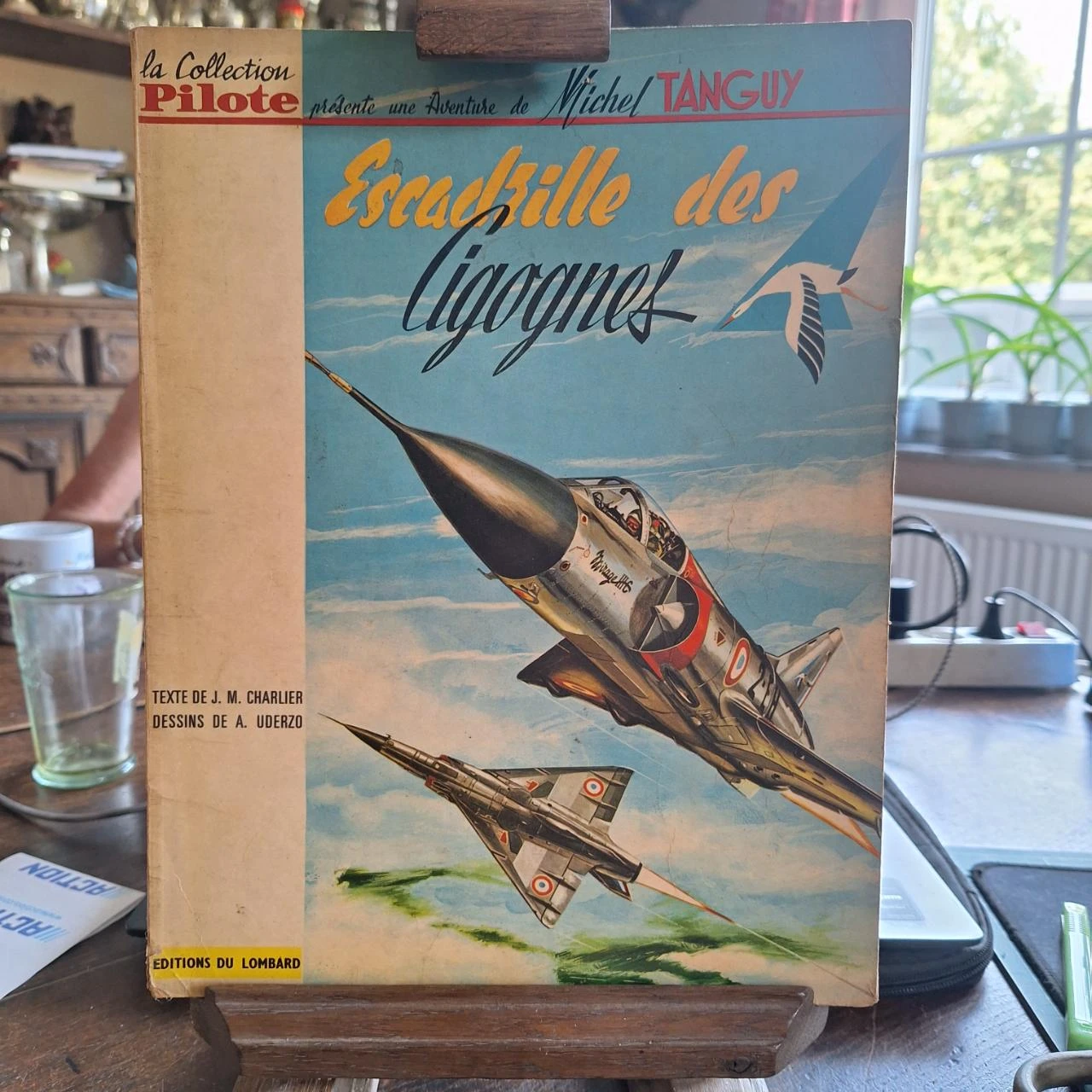 Michel tanguy escadrille des cigognes pilote uderzo EO 1964